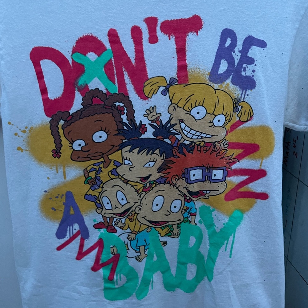 “Don’t be a baby” graphic T-shirt